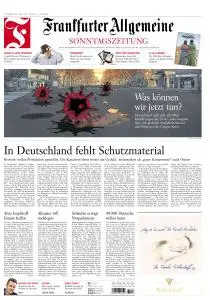 Frankfurter Allgemeine Sonntags Zeitung - 29 März 2020