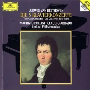 L.V.Beethoven - Complete Piano Concertos, M.Pollini - C.Abbado 1994