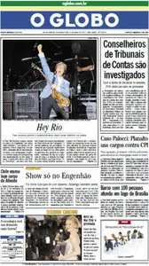 Jornal O Globo - 23 de maio de 2011