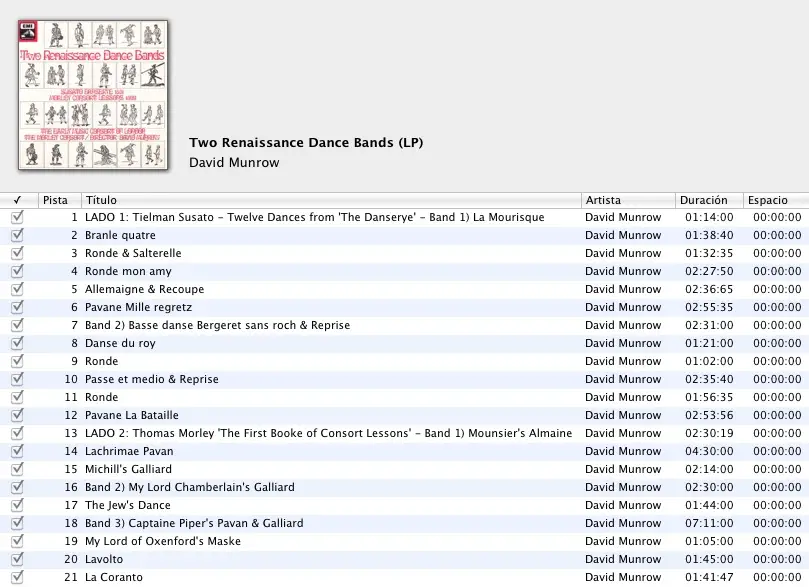 David Munrow - Two Renaissance Dance Bands (LP / FLAC)