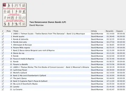 David Munrow - Two Renaissance Dance Bands (LP / FLAC)
