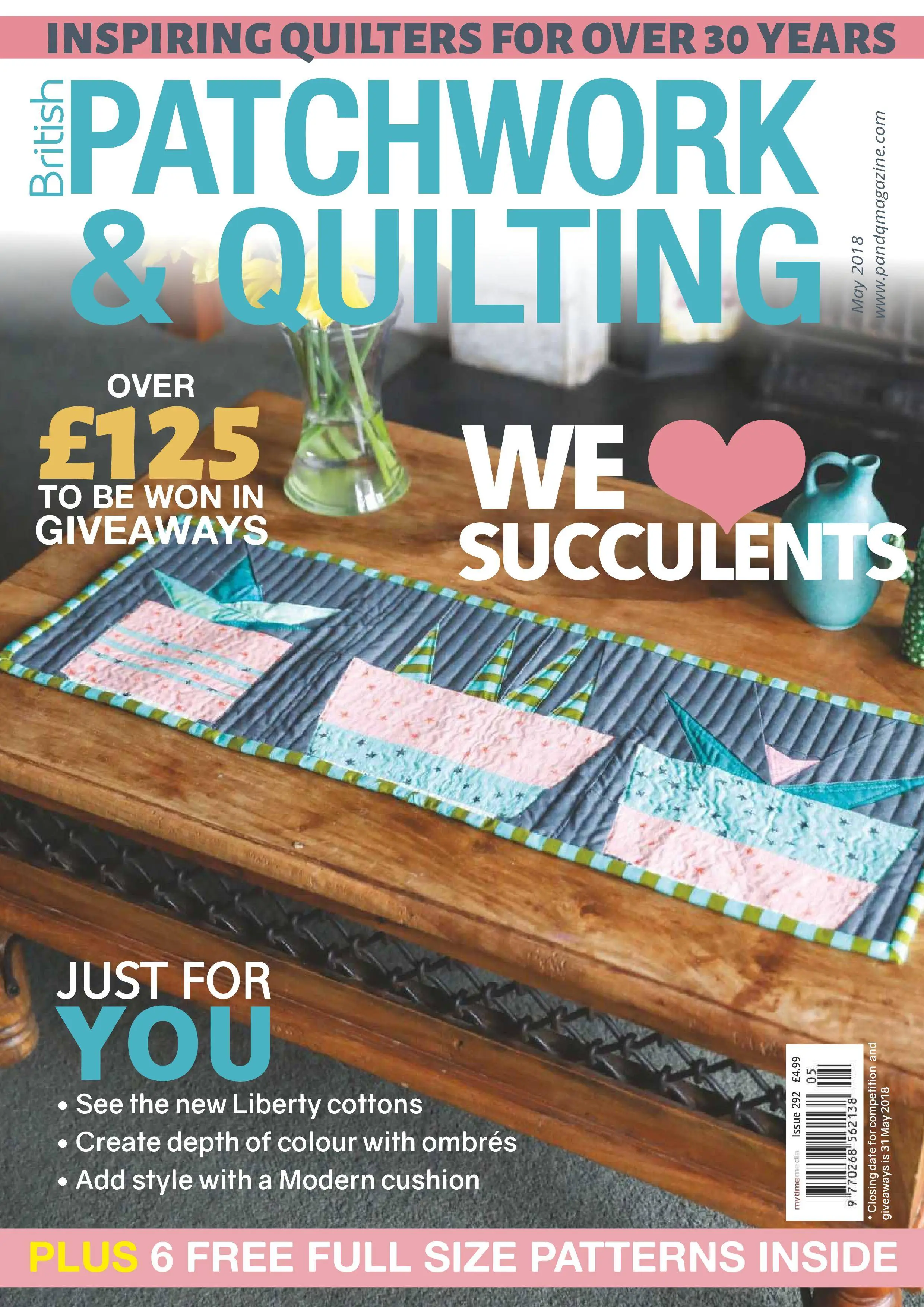 Patchwork & Quilting UK - May 2018