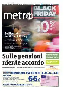 Metro Milano - 22 Novembre 2017