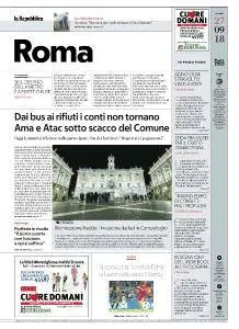 la Repubblica Roma - 27 Settembre 2018