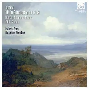 Isabelle Faust & Alexander Melnikov - Brahms, Schumann & Dietrich: Violin Sonatas (2015) [Official Digital Download 24/96]