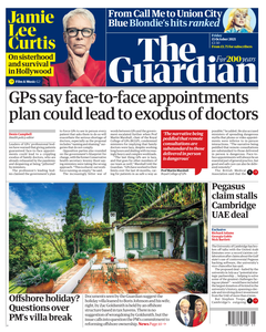 The Guardian – 15 October 2021