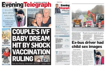 Evening Telegraph Late Edition – January 13, 2022