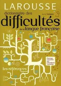 Adolphe Thomas, "Dictionnaire des difficultés de la langue française"
