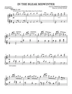 In the Bleak Midwinter - Christina Georgina Rossetti (Piano Solo)