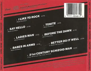 April Wine - Harder...Faster (1979)