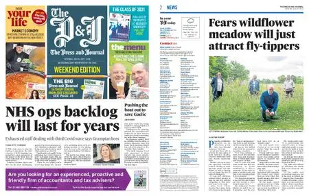 The Press and Journal Aberdeenshire – July 10, 2021