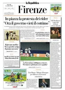 la Repubblica Firenze - 6 Ottobre 2022
