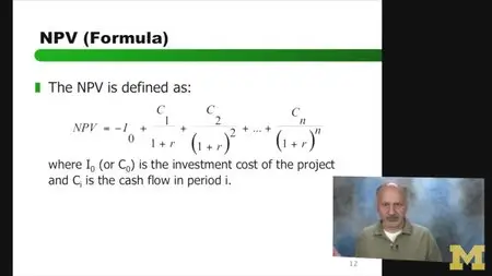 University of Michigan - Introduction to Finance (2012)