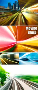 Stock Photo - Moving Blurs