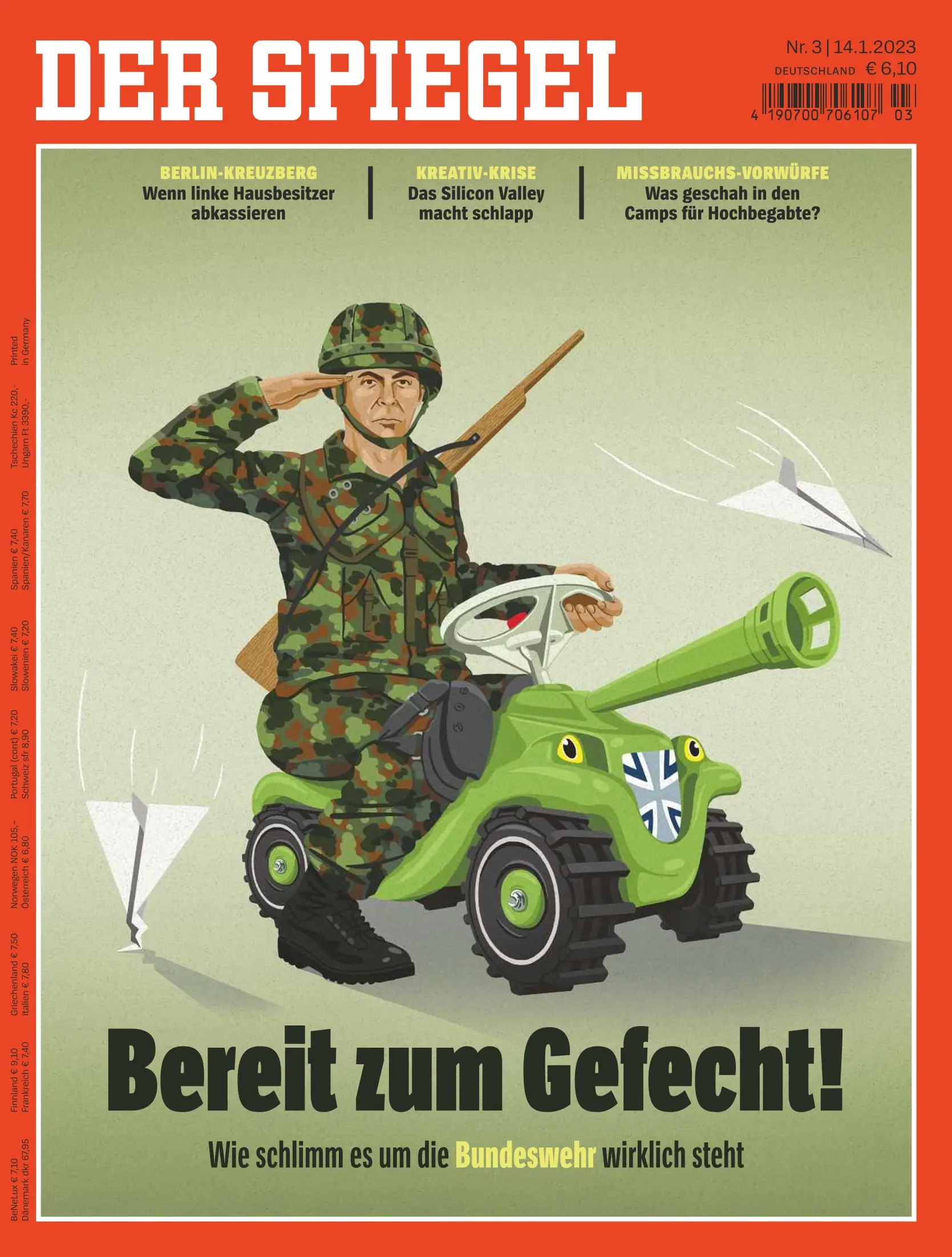 德国《明镜》周刊 Der SPIEGEL 2023年1月14日Nr.3