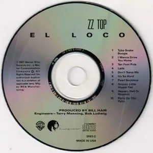 ZZ Top - El Loco (1981) {Reissue}