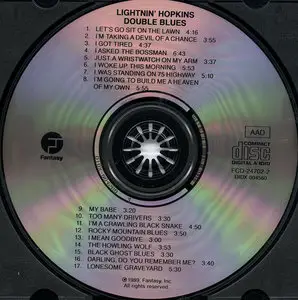 Lightnin' Hopkins - Double Blues (1989) [Recorded in 1964]