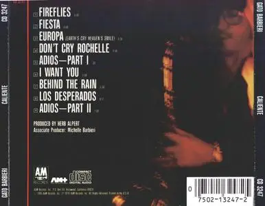Gato Barbieri - Caliente! (1976) {A&M Records ‎CD 3247 rel 1986}