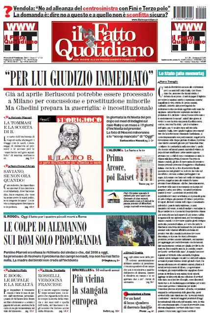 Il Fatto Quotidiano (09-02-11)