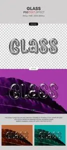 Glass - Photoshop Text Effects