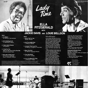 Ella Fitzgerald With Jackie Davis And Louie Bellson ‎- Lady Time (1978)