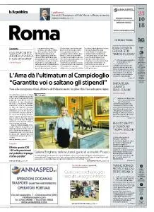 la Repubblica Roma - 23 Ottobre 2018