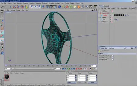Cinema 4d tutorial modeling 3d lamborghini murcielago