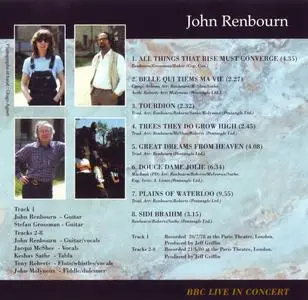 John Renbourn - BBC Live In Concert (1998) {Strange Fruit SFRSCD076 rec 1978-1980}