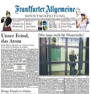 Frankfurter Allgemeine SonntagsZeitung vom 03 April 2011