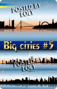 Big cities #5 - Stock Vector