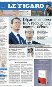 Le Figaro du Samedi 21 Mars 2015