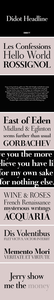Didot Headline Font Family
