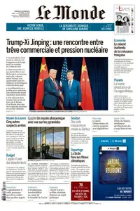 Le Monde du Vendredi 31 Octobre 2025