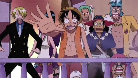 One Piece (1999 S12E14 One Phenomenon After Another! Disembarking at Thriller Bark Koten Gars