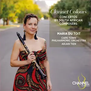 Maria Du Toit, Cape Town Philharmonic Orchestra & Arjan Tien - Clarinet Colours (2026) [Official Digital Download 24/192]