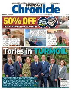 Sevenoaks Chrionicle - 22 May 2025