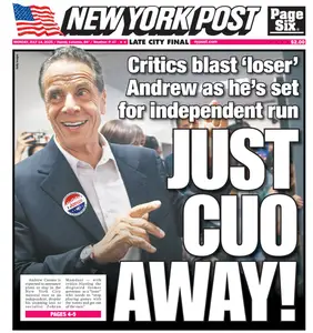 New York Post - July 14, 2025