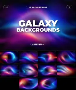 EE - 10 Galaxy Backgrounds JE9Z5TJ