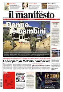 il Manifesto - 9 Novembre 2024