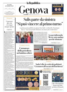 la Repubblica Genova - 21 Febbraio 2025