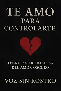 Te Amo para Controlarte: Técnicas Prohibidas del Amor Oscuro (Spanish Edition)
