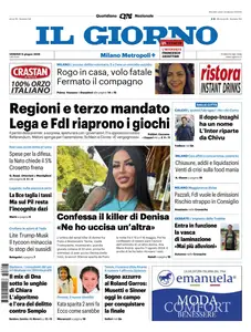Il Giorno Milano Metropoli - 6 Giugno 2025