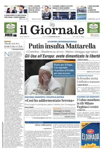 il Giornale - 15 Febbraio 2025
