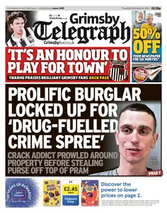 Grimsby Telegraph - 20 February 2025