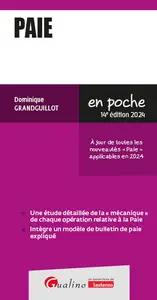 Paie. 14e édition - Dominique Grandguillot