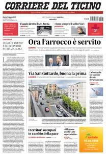 Corriere del Ticino - 3 Giugno 2025