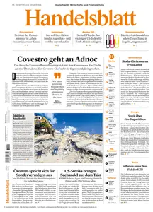 Handelsblatt  - 02 Oktober 2024