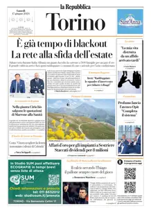 la Repubblica Torino - 17 Giugno 2024