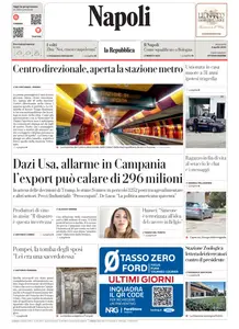 la Repubblica Napoli - 2 Aprile 2025