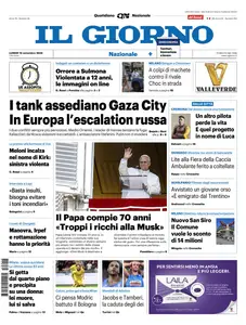 Il Giorno - 15 Settembre 2025
